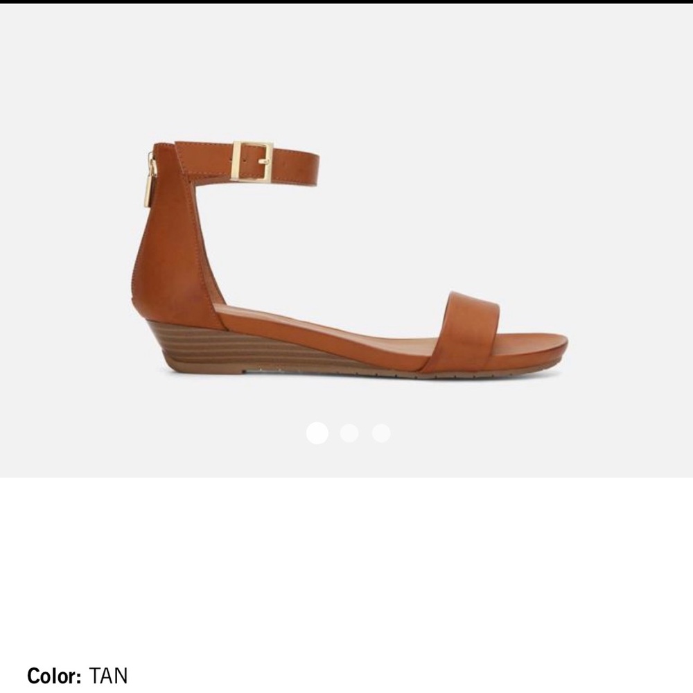 Kenneth Cole ANKLE STRAP WEDGE SANDAL